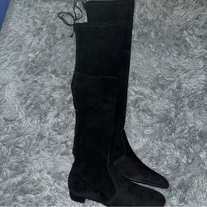 Stuart Weitzman Black Over-the-Knee Boots